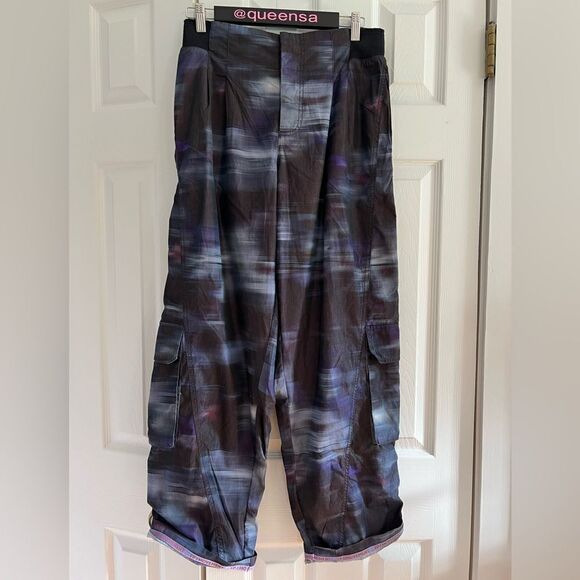 Free People Movement Mesmerize Me Printed Pants Size M - Picture 1 of 15